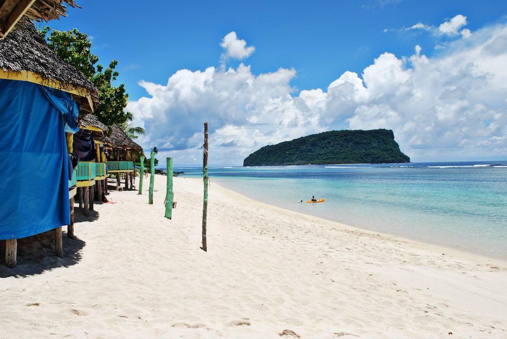 Taufua Beach Fales Lalomanu ภายนอก รูปภาพ