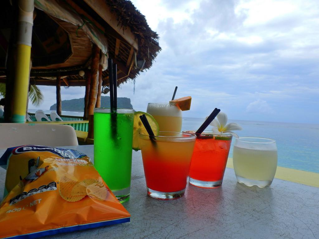 Taufua Beach Fales Lalomanu ภายนอก รูปภาพ
