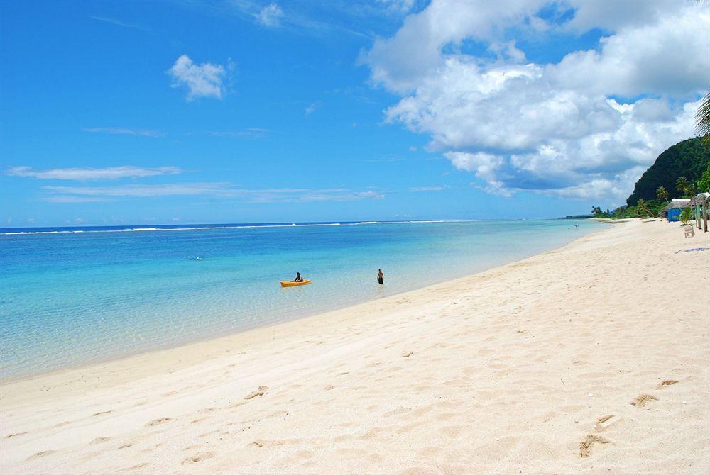 Taufua Beach Fales Lalomanu ภายนอก รูปภาพ